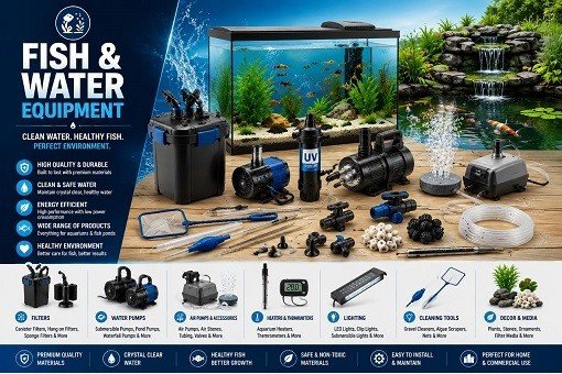 Équipements pour Poissons et Eau